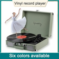 High-end Portable Luggage Gramophone Vinyl Record Player Bluetooth 5.0 Turntable 33 45 78RPM