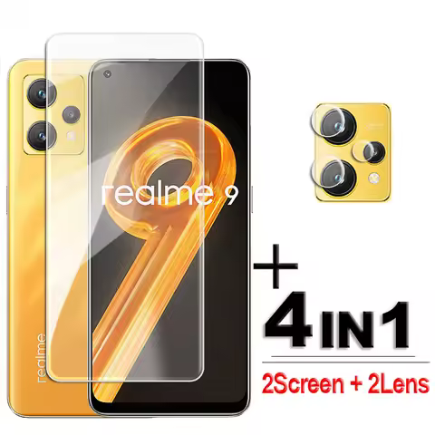 For Realme 9 4G Glass Clean Screen Protector OPPO Realme 9 9i 9 Pro Plus Tempered Glass For OPPO Rea