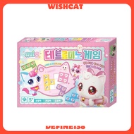 Wishcat Season 1 Tetromino Block Game | Brain-Boosting Puzzle Board Game | 2–Player Family Game Set