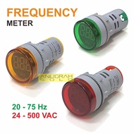Hz Meter Frequency Meter Pilot Lamp 20-75Hz AD16-22DHZ [PREMIUM]