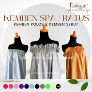 LABEAUTY Plain Facial Tube Top, Drawstring Tube Top, Spa Tube Top, Ratus Tube Top, Salon Tube Top, B