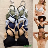 KATUN Aerie Sunnie Wireless Lightly Lined Back Smoothing Bra / Organic CottonPlunge Wirefree Bra Thi