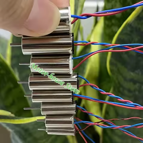 1PC DC 3V-3.7V Coreless Motor 0408,412,612,615,617.716,720,816,8520,1020 High Speed Strong Magnetic 