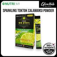 NUTRI 365 Sparkling Toktok Calamansi Powder (5g x 14 Sticks) | Nutri365 Green Lemon Concentrate Powd