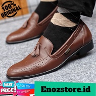 ENOZ X HODO - Genuine Leather Men's Formal Shoes Cool, Trendy, Fashionable, Comfortable Men's Party 