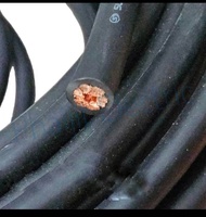 SUPER สายไฟ VSF 1x50(ม้วน 100เมตร) สีดำ SUPER VSF wire 1x35 (100 meter roll) black