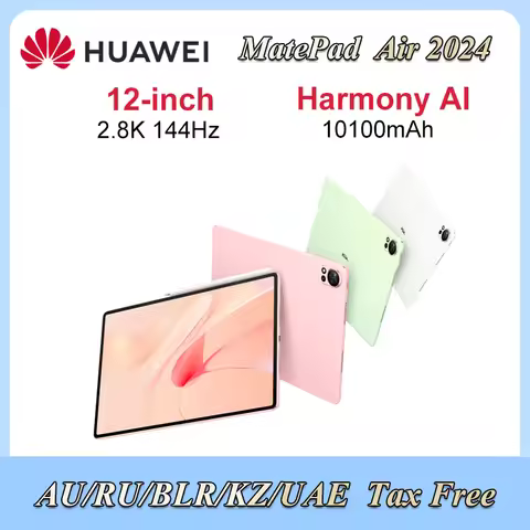 2024 HUAWEI MatePad Air 12-inch Tablet WiFi 144Hz 2.8k 10100mAh