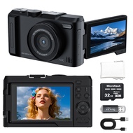 DigitalCamera Digital Camera CCD Digital Camera 2K Digital Camera 3 Inch HD Screen DX9 Unisex