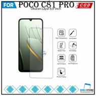 Xiaomi Tempered Glass C81 Pro &poco C71 Anti-Scratch Full Cover Glass