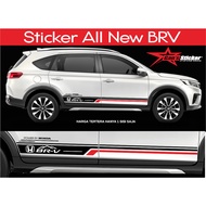 Honda BRV 2022 2023 sticker, Honda BRV 2022 side polet