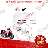 Full Bộ Ốc Dàn Áo Bắt Ốp Lọc Gió SH 160i/125i 2023 2024 93903-25480 Chính Hãng - ZZM