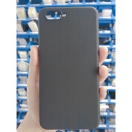 Black Flexible oppo A3s A5 Phone Case