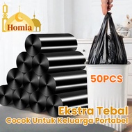 8L-20L Plastic Trash Bag 46X63CM Thick Black Trash Bag/