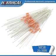 20PCS MF58 B value 3950 2K 5K 10K 20K 100K 200K 500K ohms 5% MF58-2K MF58-5K MF58-10K thermistor