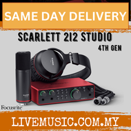 Focusrite Scarlett 2I2 / Scarlett Studio Pack ( 4th Generation )