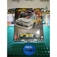 HOTWHEELS PREMIUM SILVIA S15 LBWK (JAPANESE CARD)