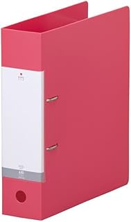 LIHIT LAB REQUEST D-Shaped Ring File, A4, Red, 10 Books G2280-3_10