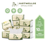 【10Packs】DWY Tisu Viral 5 Ply  Soft Facial Tisu Non-Fluorescent tisu viral murah TissueTravel Pack