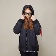 【中性款】 多穿法鋪棉飛行外套 / 黑色