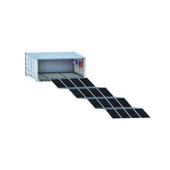40KW Solar Power Container Solar PV On Grid Solar System with Solar Panel Solar Inverter