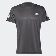 adidas วิ่ง เสื้อยืด Own the Run ผู้ชาย สีเทา H34487