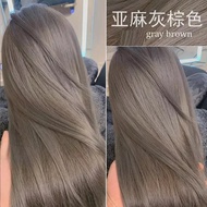 (free peroxide) Dark Ash Brown Saloon Professional Hair Color Dye Cream HAIR COLOR DYE CREAM PEWARNA