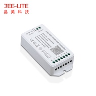 Pengawal 5-saluran TUYA RGB+CCT, pengawal jalur lampu Tuya WiFi RGBWW, pengawal WiFi lima-saluran.