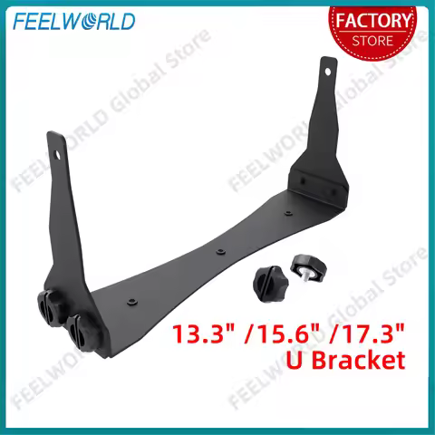 FEELWORLD 13.3/15.6/17.3 Inch U Bracket Metal Design for SEETEC P133-9HSD ATEM156 P173-9HSD