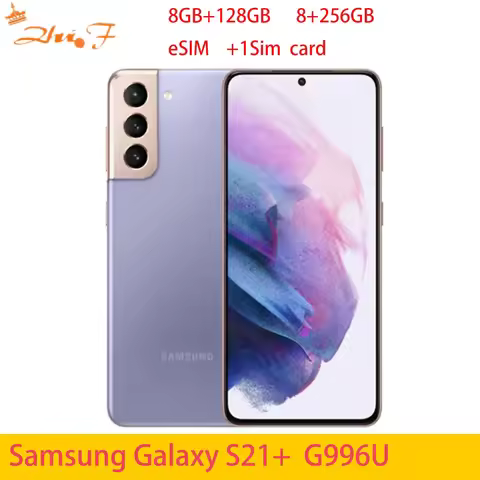 Samsung Galaxy s21+ S21 Plus 5G G996U G996U1 G996N G996B/BS 6.7" ROM 128 /256GB RAM 8GB Snapdragon 8
