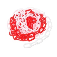25m Plastic Safety Chain 6mm Safety Barrier Chain Warning Chain for Crowd Control Queue Line Concert