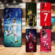 Vivo Y17s phone case with black border Ronaldo MU CR7