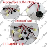 Automotive T10 W5W Light Bulb T10 Socket Holder