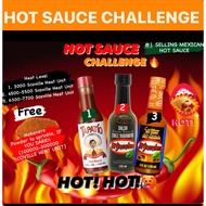 [SG STOCK] 🔥HOT SAUCE CHALLENGE PACK🔥 (HOT🌶️🌶️) THE #1 selling habanero hot sauce, El Yucateco Tapat