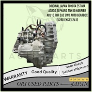 Original Japan Toyota Estima Acr30 Alphard ANH10 Harrier ACU10 For 2AZ 2WD Auto Gearbox (U250)(KS1)(