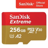 Extreme A2 256GB micro SD card memory