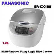 Panasonic Multi-function Fuzzy Logic Rice Cooker SR-CX188 WITH 1 YEAR WARRANTY