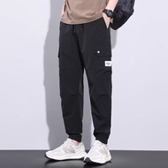 Mens overalls baggy outdoor slacks n thin-cut leggings all-in-one pants mens summer thin-cut overall