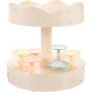 Kisangel Carousel Cupcake Holder Rotating Sushi Stand Rotating Automatic Dessert Machine Revolving A