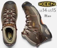 W43 US14-US15 ~ KEEN  牛皮防滑耐磨登山鞋 (大腳.大尺