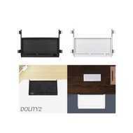 [Dolity2] Desk Drawer Keyboard Tray Keyboard Drawer under Desk Computer Keyboard Slide Side Mount, Pull Out Keyboard Tray for Office