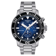 Tissot Seastar 1000 Chronograph ทิสโซต์ ซีสตาร์ 1000 สีน้ำเงิน เงิน T1204171104101 นาฬิกาสำหรับผู้ชาย