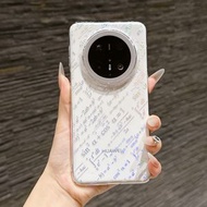 適用MATE70PRO手機殼函數系列透明保護套HAUWEMATE60PRO磁吸防摔手機殼-白色 華為 Mate 60 Pro