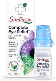 Similasan Complete Eye Relief Drops, Lubricates and Protects, Naturally Inspired Ingredients for Mul