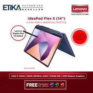 Lenovo IP Flex 5 82XX009SMJ Laptop | AMD Ryzen 5 7530U, 16GB D4X, 512GB, MS Office, W11 | Abyss Blue | Flex 5 14ABR8