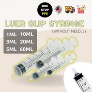 Disposable Syringe Picagari Luer Slip 1ml/1cc | 3ml/3cc | 5ml/5cc | 10ml/10cc | 20ml/20cc | 60ml/60c