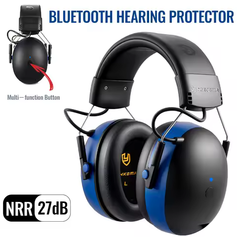 NEW EB20 Electronic Bluetooth Headphone Earmuffs Radio Hearing Protection Headset Safety Rechargeabl