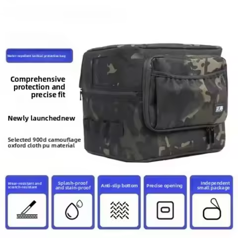 Camo Storage Bag For EcoFlow River 2 Pro Wear-resistant Case