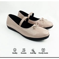 Fj-44 aq-54 flatshoes ribbon buckleALEXA women's ballet shoes korean style/ viral shoes Premium qual