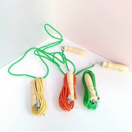 Wooden Jump Rope / Wooden Rolled Dance Rope / Sport Dance Strap / Student Jump Rope / Wooden Laminated Dance Rope 2.6 Meters Long, Transparent Strap