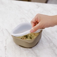 Bebeshop Edison ชาม ซิลิโคน ช่วยให้ฝึกหัดทานอาหารได้ง่ายขึ้น จานดีไซน์โค้งมน ขอบสูง ช่วยให้ตักอาหาร